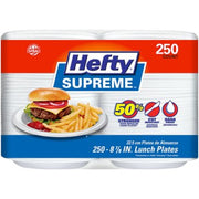 Hefty Supreme Schaumstoff-Einwegteller, 22,5 cm, 250 Stück