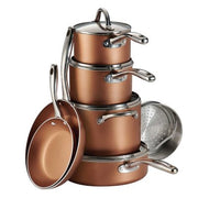 Tramontina 11-Piece Nonstick Cookware Set, Choose Color