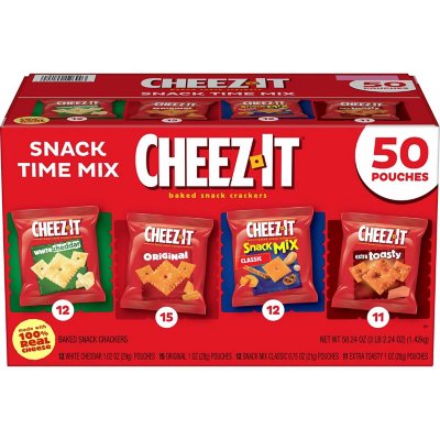 Cheez-It Snack Time Mix Variety Pack, 1 oz., 50 pk.