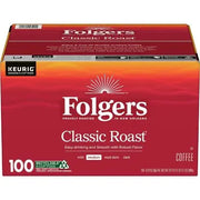 Folgers Classic Medium Roast K-Cup Kaffeepads, 100 St.
