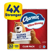 Charmin Ultra Strong 2-lagiges Toilettenpapier, 32 Rollen, 231 Blatt/Rolle
