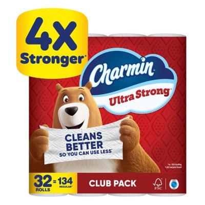 Charmin Ultra Strong 2-Ply Toilet Paper 32 rolls, 231 sheets/roll