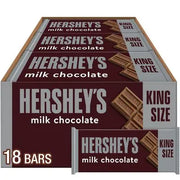 HERSHEY'S Milk Chocolate King Size Candy, 2.6 oz.