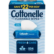 Cottonelle Freshcare Feuchte Toilettentücher, 12er-Pack, 504 Tücher