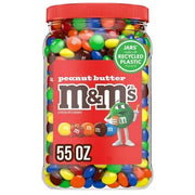 M&M'S Peanut Butter Milk Chocolate Candy, 55 oz.