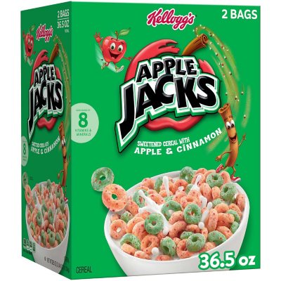 Apple Jacks Cereal, 36.5 oz.