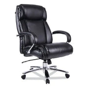 Alera Maxxis Series Big and Tall Leather Office Chair, Black