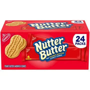 Nutter Butter Peanut Butter Sandwich Cookies, 24 pk.