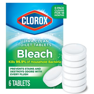 Clorox Ultra Clean Tablets Toilet Bowl Cleaner, 6 ct., 3.5 oz.