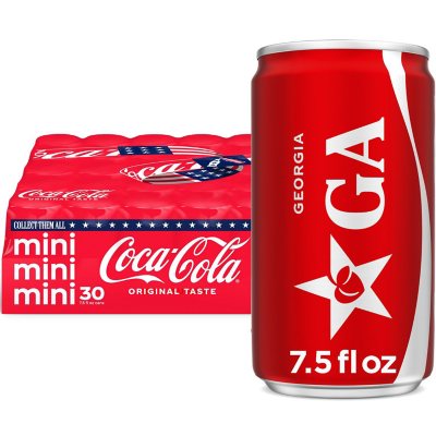 Coca-Cola Mini Cans 7.5 fl. oz., 30 pk.