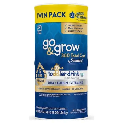 Similac Go & Grow 360 Total Care Powder, 24 oz., 2 pk.