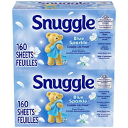 Snuggle Fabric Softener Dryer Sheets, Blue Sparkle, 320 ct.