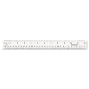 Westcott See Through Acrylic Ruler, 12", Clear