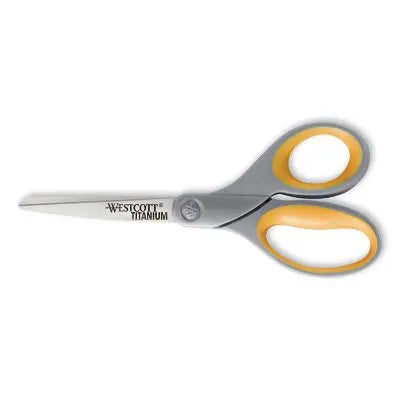 WestcottÂ® Titanium Bonded Scissors, 8" Long, 3.5" Cut Length