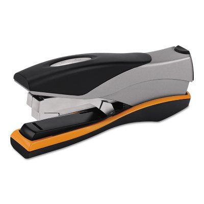 Swingline Optima 40 Desktop Stapler, 40-Sheet Capacity - Silver/Black/Orange