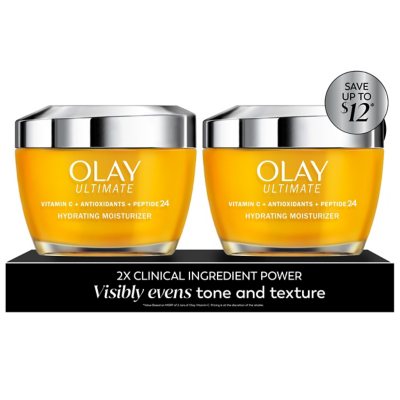 Olay Ultimate Vitamin C Hydrating Moisturizer, 1.7 oz., 2 pk.