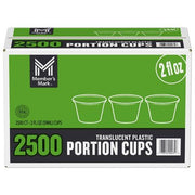 Member's Mark Transluzente Portionsbecher, 2 fl. oz., 2500 St.