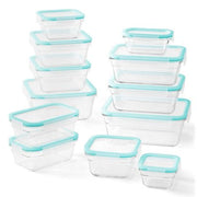 Member's Mark 24-Piece Glass Food Storage Set By Glasslock