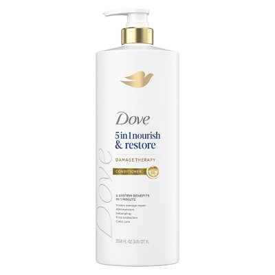 Dove Nourish & Restore 5-in-1 Conditioner, 33.8 fl. oz.