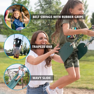Lifetime Monkey Bar Adventure Swing Set
