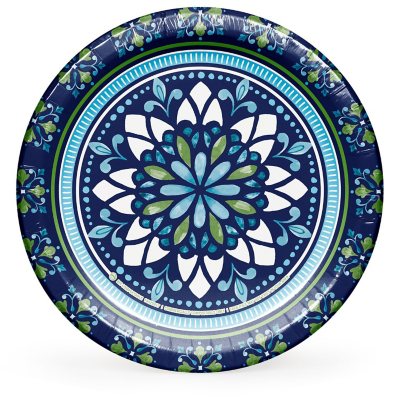 Member's Mark French Floral Paper Plates, 10", 85 ct.