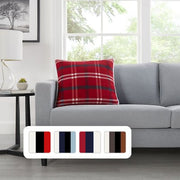 Member's Mark Plaid Faux Fur Decorative Pillow 20" x 20", Assorted Designs