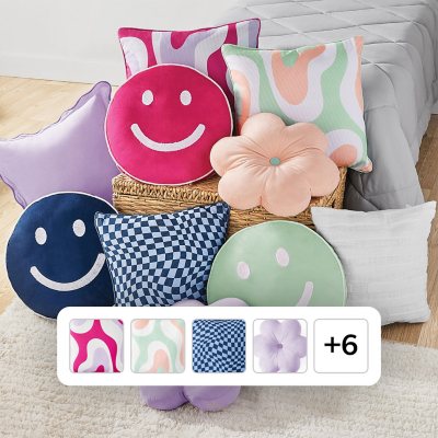 Member's Mark Trendy Decorative Pillow Collection, Assorted Styles