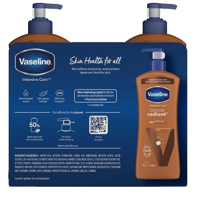Vaseline Cocoa Radiant Lotion Set