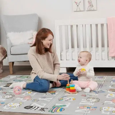 Regalo My Play Mat Reversible Foam Play Mat, Choose Color