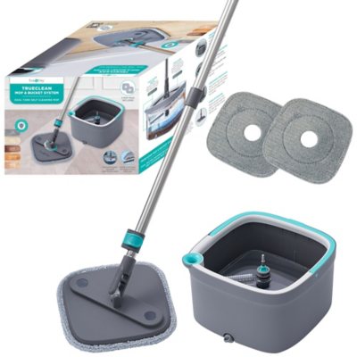 True & Tidy SPIN-800 TrueClean Wischmopp- und Eimersystem