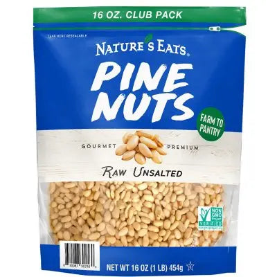 Nature's Eats Pine Nuts, 16 oz.