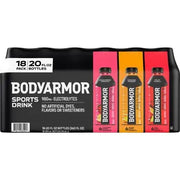 BODYARMOR Sports Drink Variety Pack Bottles, 20 fl. oz., 18 pk.