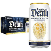 Liquid Death Mountain Water, 12 fl. oz., 18 pk.