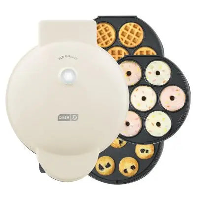 Dash MultiMaker Treat Maker System, Mini Donuts, Waffle Bites, Mini Cupcakes
