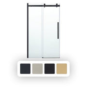 OVE Decors Bel 48" W x 78-3/4" H Frameless Soft-Close Sliding Shower Door