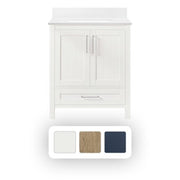 OVE Decors Kansas 30" B x 19" T Freistehender Badezimmerschrank mit Waschbecken
