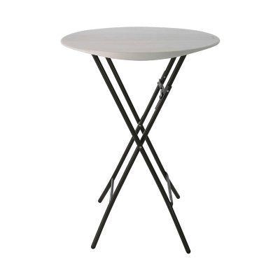 Lifetime 33-Inch Round Bistro Table Light Commercial