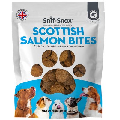 Snif-Snax Scottish Salmon Bites Hundeleckerlis 48 oz.