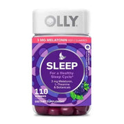 OLLY Restful Sleep Gummies, Blackberry, 110 ct.