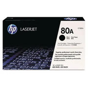 خرطوشة حبر ليزر أصلية HP 80A، أسود - إنتاجية 2,700 صفحة