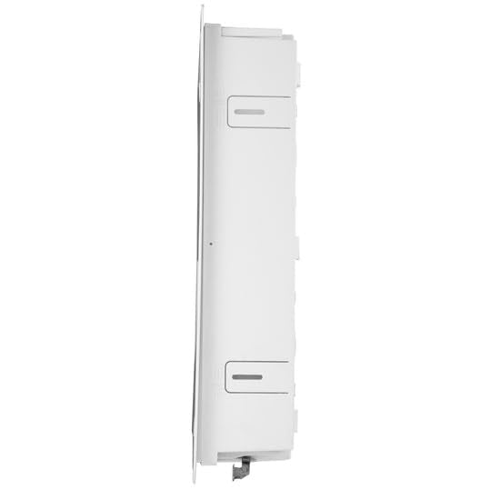 Legrand - OnQ 17 Inch Media Enclosure, Electrical Box, Cable Management Box Dual Purpose In Wall Enclosure for TV Device Storage and Media Distribution, Recessed Media Box, White, ENP1700NA