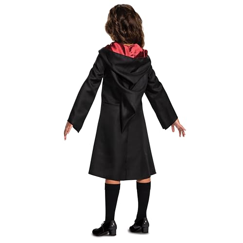 Disguise Harry Potter Hermione Granger Classic Girls Costume, Black & Red, Kids Size Medium (7-8)