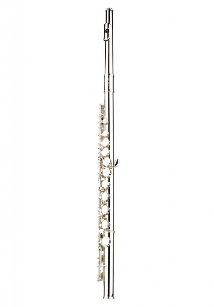 Glory Closed Hole C Flute With Case, Tuning Rod,Joint Grease and Cloth, Gloves, Nickel Siver