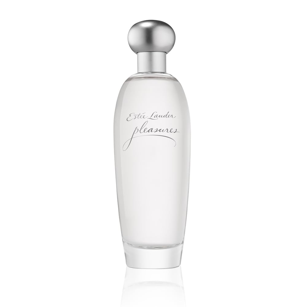 Estée Lauder Pleasures Eau de Parfum Spray with Notes of Lilies, White Peonies & Jasmine | Perfumes for Women, 3.4 fl oz