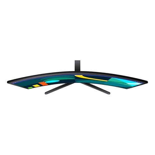 Samsung 27" Essential S3 (S36GD) Series FHD 1800R Curved Computer Monitor, 100Hz, Game Mode, Advanced Eye Comfort, HDMI and D-sub Ports, LS27D366GANXZA, 2024