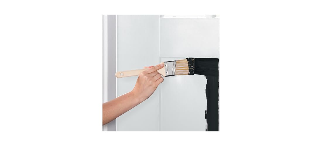 Rust-Oleum 369383 Advanced Dry Door & Trim Paint, Quart, Satin Black
