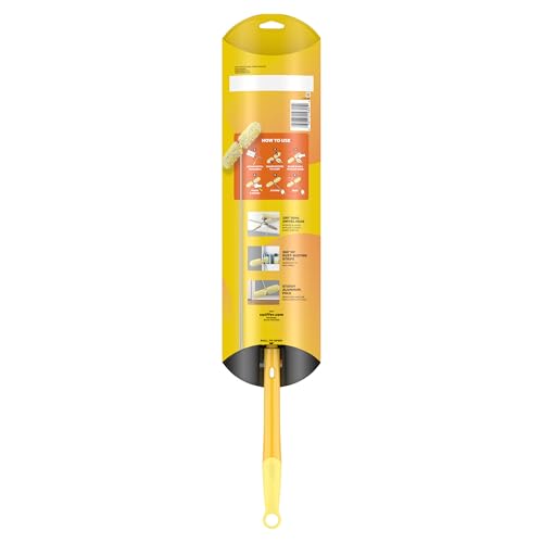 Swiffer Duster Kit with 6 ft Super Extendable Handle, Heavy Duty Starter Kit with 8 Refills