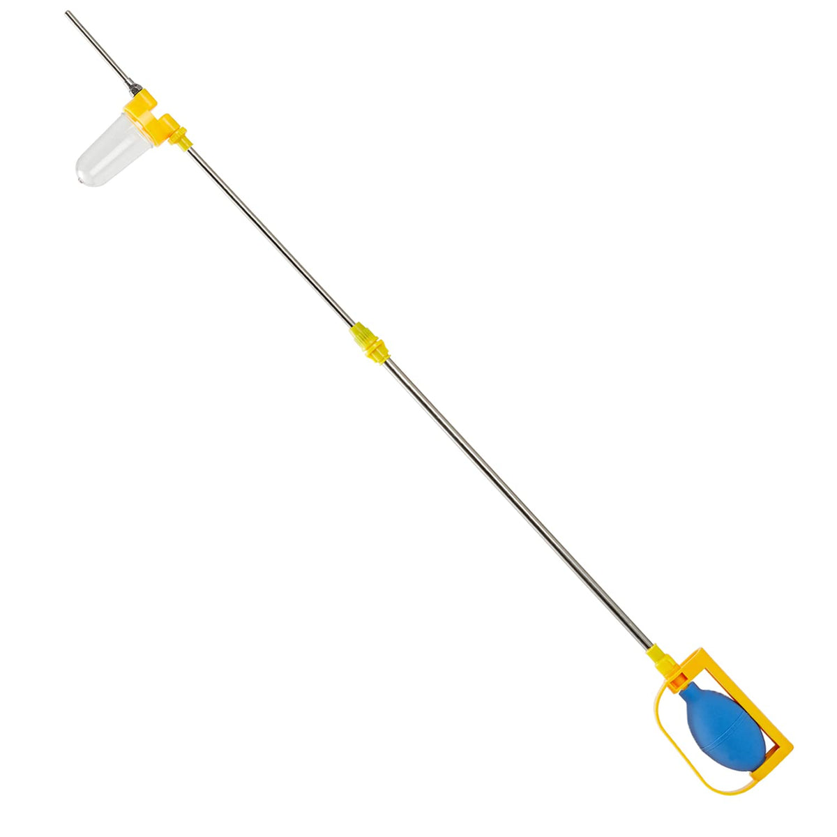 SUNYAY Diatomaceous Earth Powder Duster Multi-Purpose Powder Sprayer Indoor and Outdoor with Length Adjustable from 12" to 42"