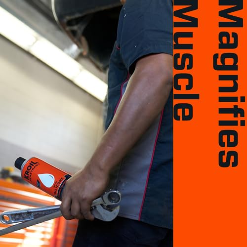 Kroil Original Penetrieröl (Aerosolspray – 467 g Dose – Einzel) | Penetrationsmittel für rostige Bolzen, Metall, Scharniere, Ketten, bewegliche Teile | Rost-, Korrosionsschutz (KS162)