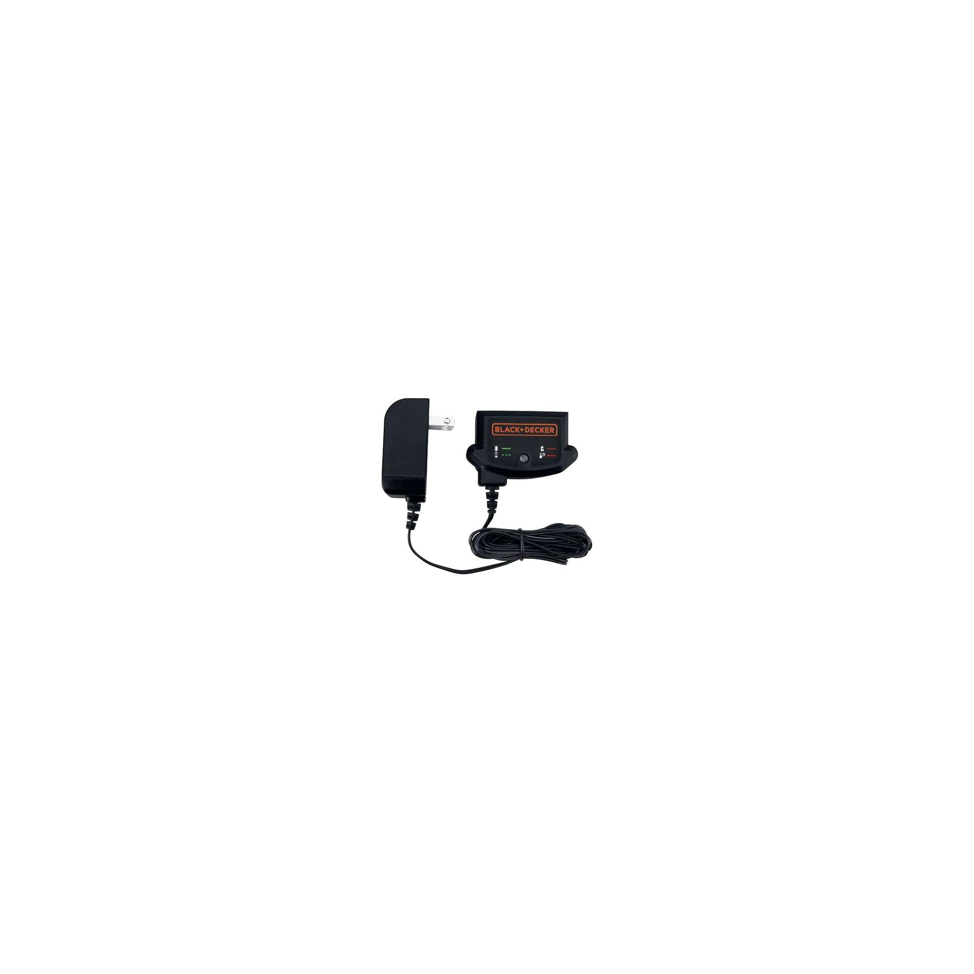 BLACK+DECKER 20V MAX Lithium Battery Charger, Compatible with 12V and 20V Battery, Battery Sold Separately (LCS1620B)